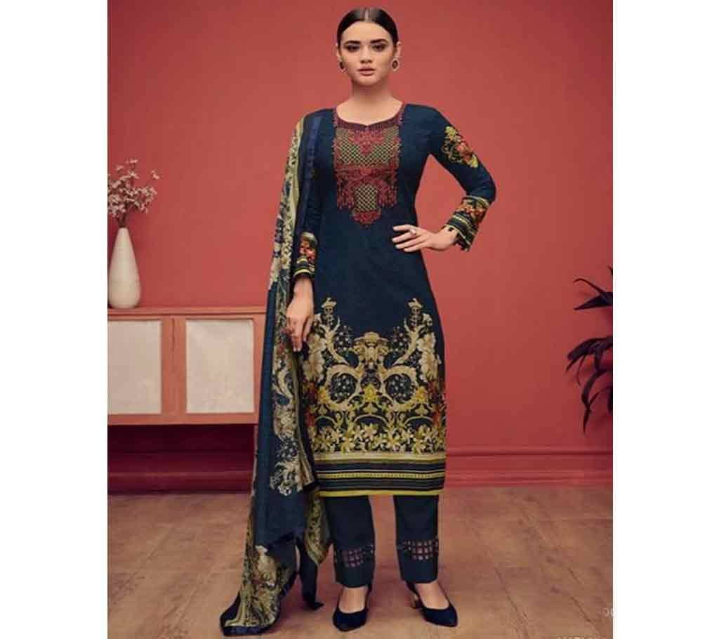 House of Lawn Nazm - 1005 - Navy - NON