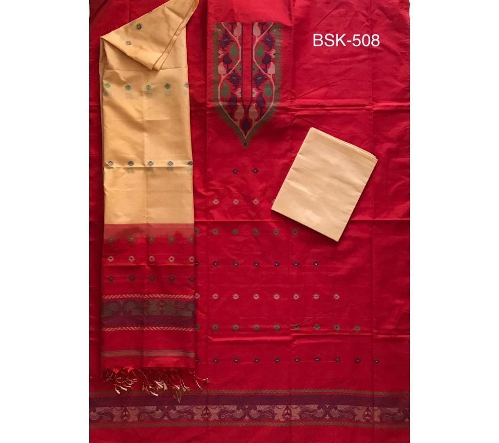 Half silk Jamdanee Dress