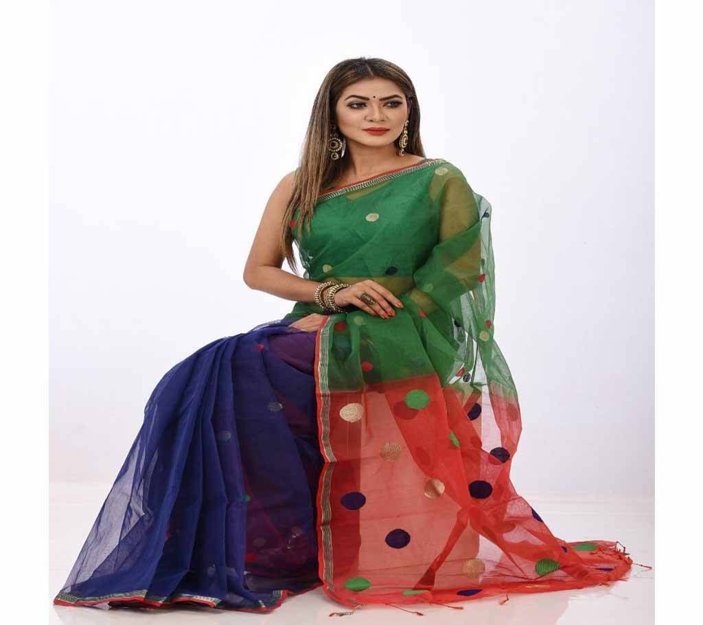 Tangail Reshom Half Silk Sharee
