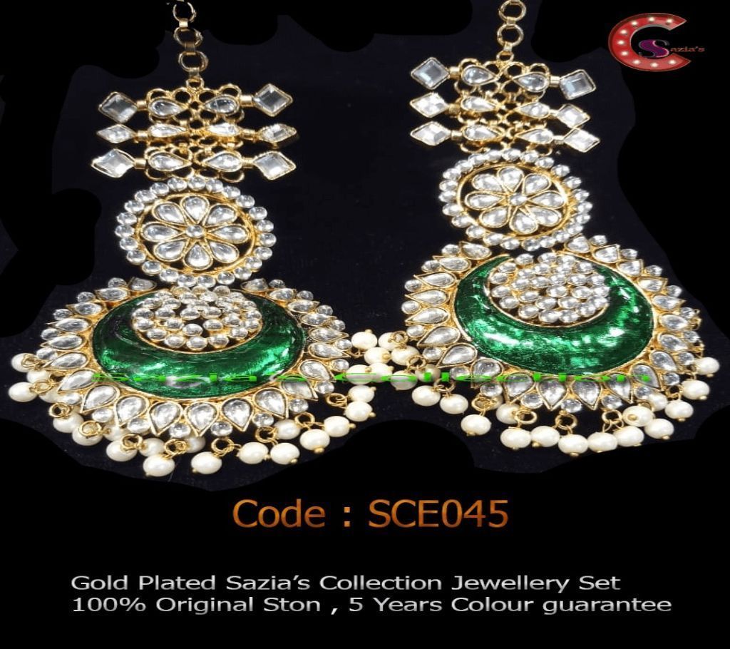 ADE Stone ear ring