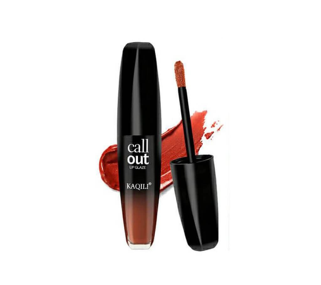 KAQILY CALL OUT LIP GLAZE CORAL ORANGE-26.5gm-China 