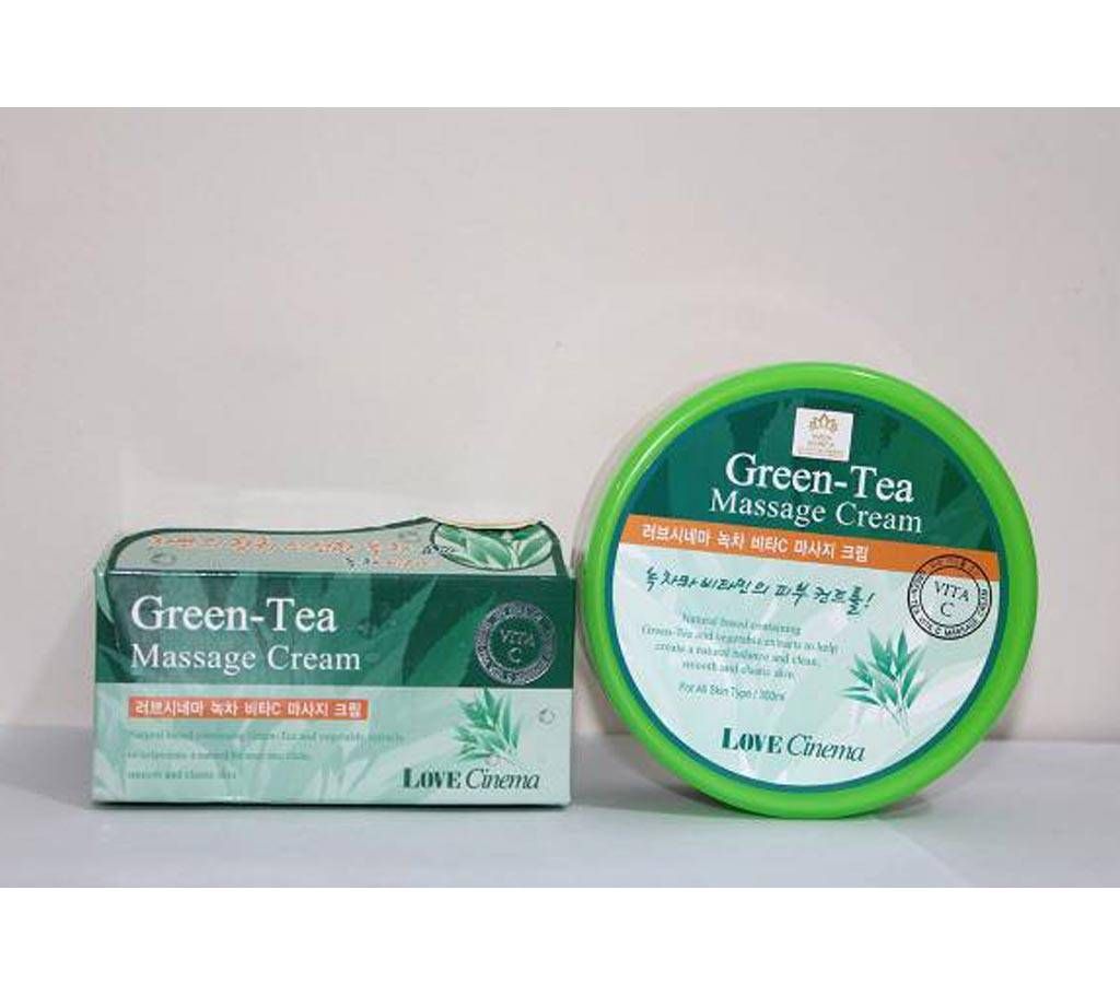 3W Clinic Massage Cream- Green Tea