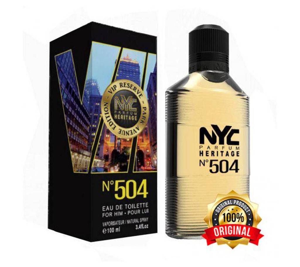 NYC VIP Reserve EDT No-504 for MEN
