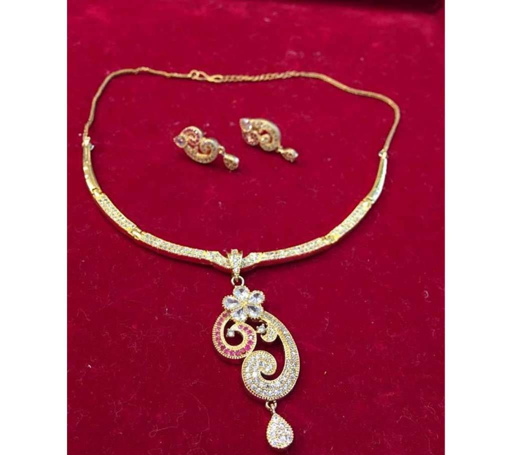 Indian Bead Crafted Necklace Set 