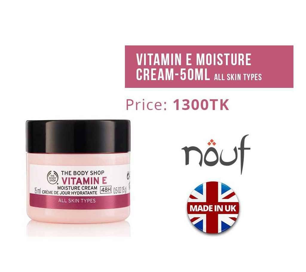 The Body Shop Vitamin E - moisture cream 50ml - all skin types UK 