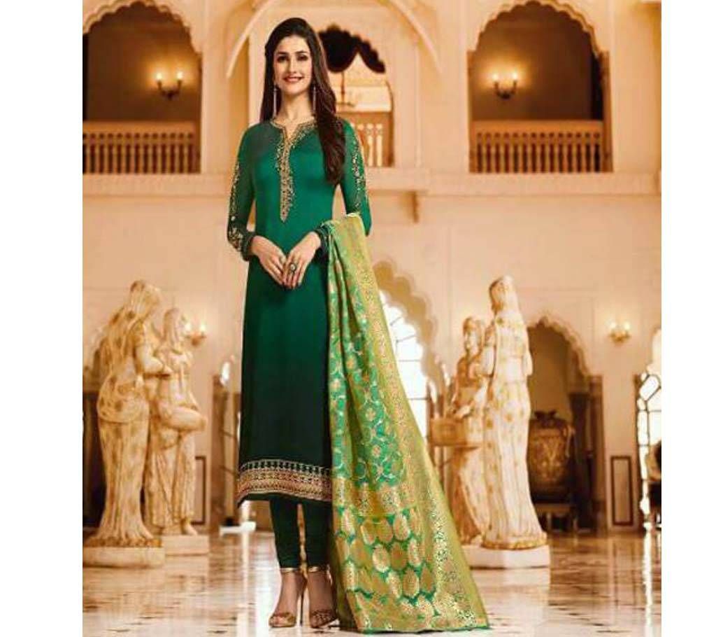 Vinay Fashion Banaras Unstitched Georgette Suit