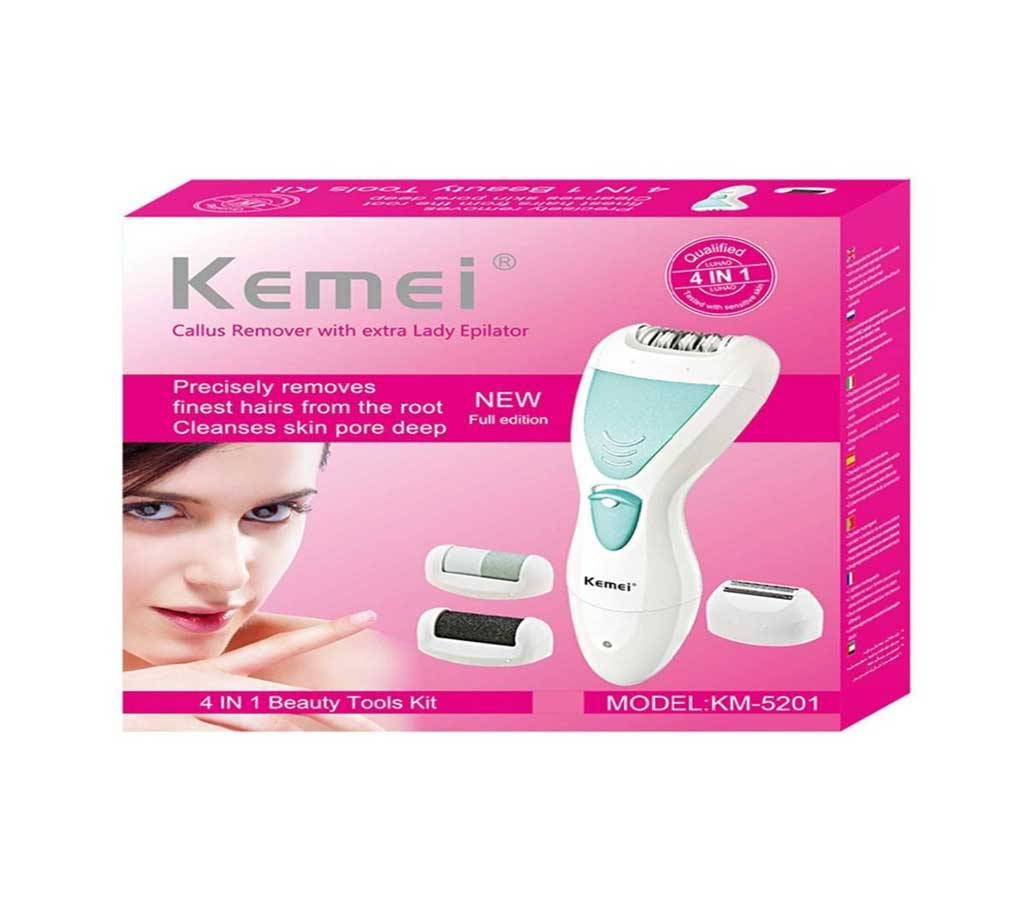 Kemei Km 5201 4in1 women Epilator 