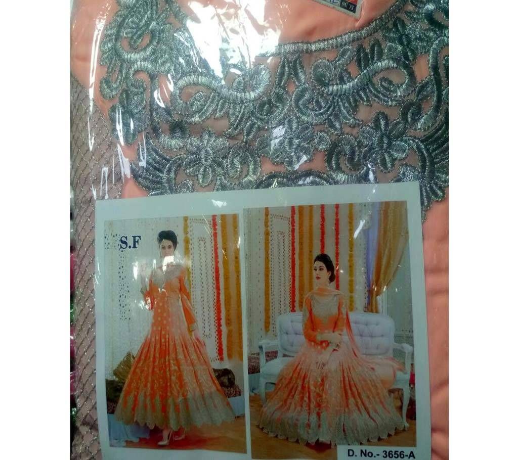 un stitched Ladies Georgette gown 