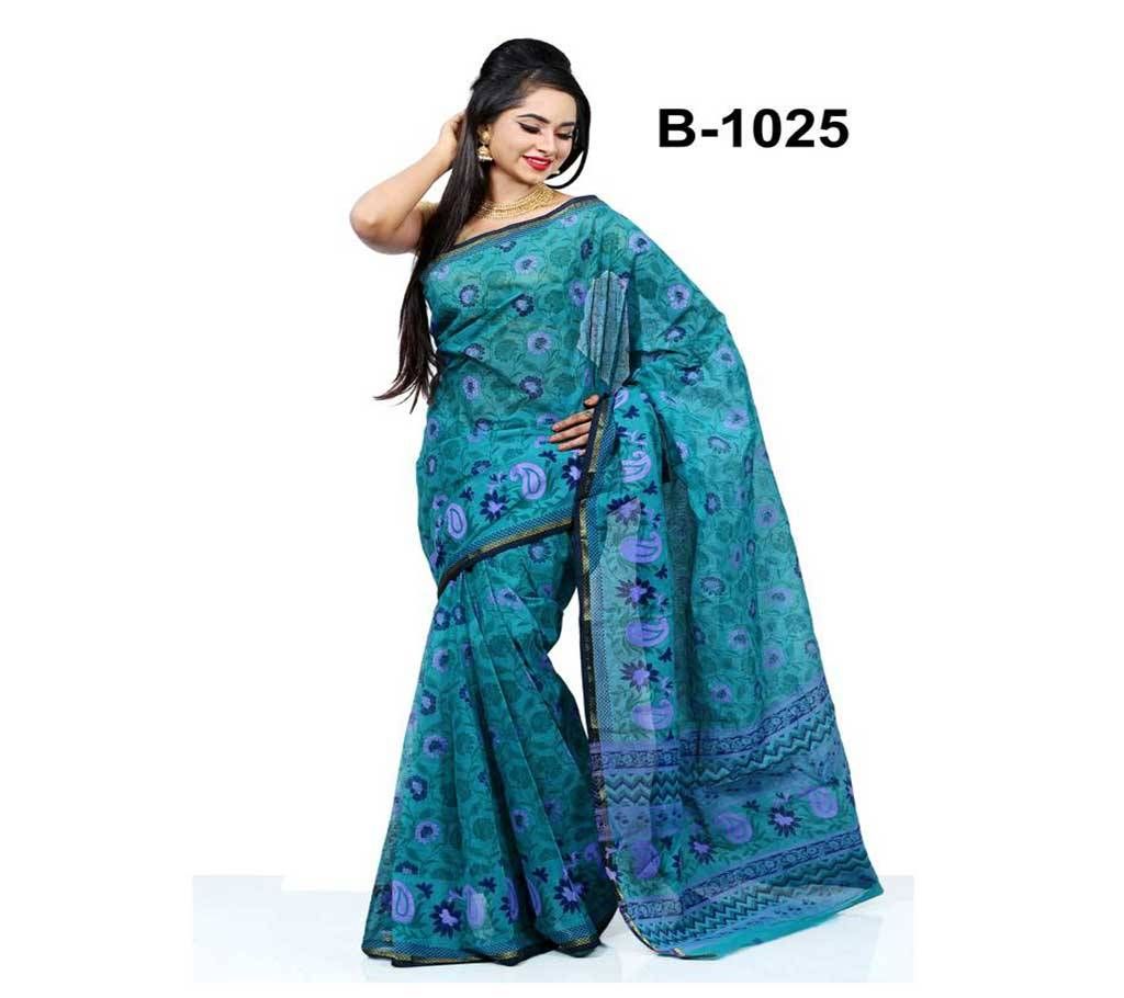 Pure Cotton With Hand Block Print Saree
