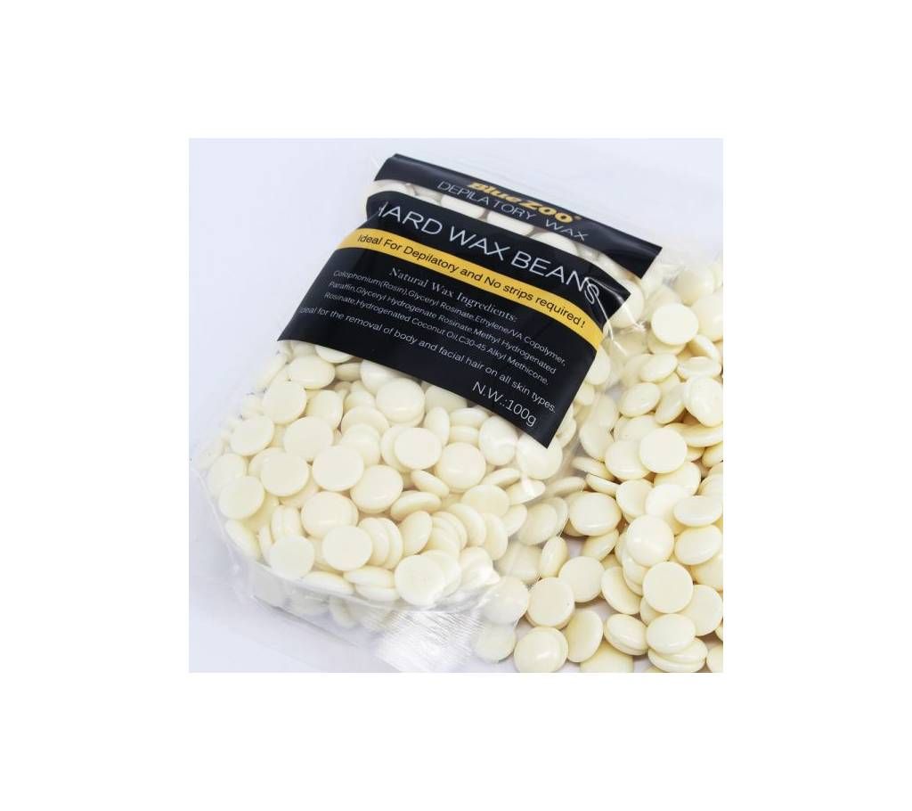 BlueZOO Hair Removal Hard Wax Beans (Cream) 100g China