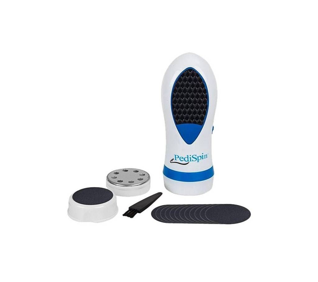 Pedispin heel care tool