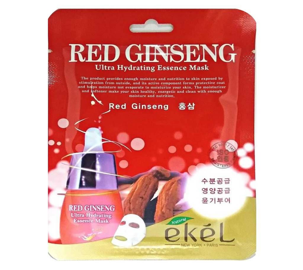 Ultra Hydrating Moisture Essence Mask Ekel Ginseng (25mlx5 Packs) Korea