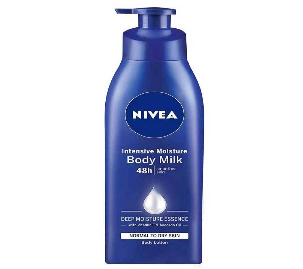 NIVEA Intensive Moisture Body Milk 48h Smoother Skin 400ml UAE