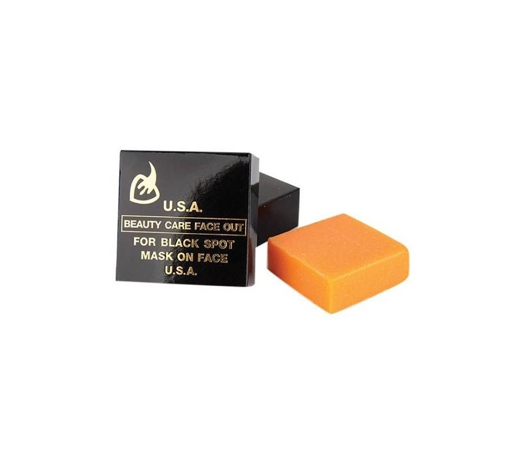 USA Beauty Care Face Out Soap for Black Spot Mask on Face - 50gm