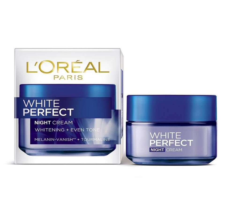 L'Oreal White Perfect Night Cream- Paris