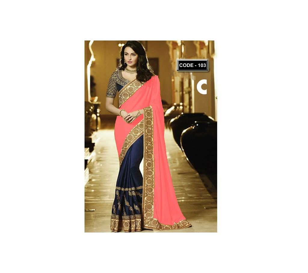 Weight Less Georgette saree Hp-103_C