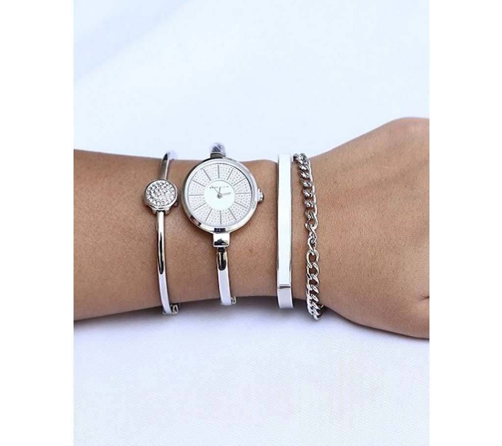 4 in 1 Ladies Watch Set