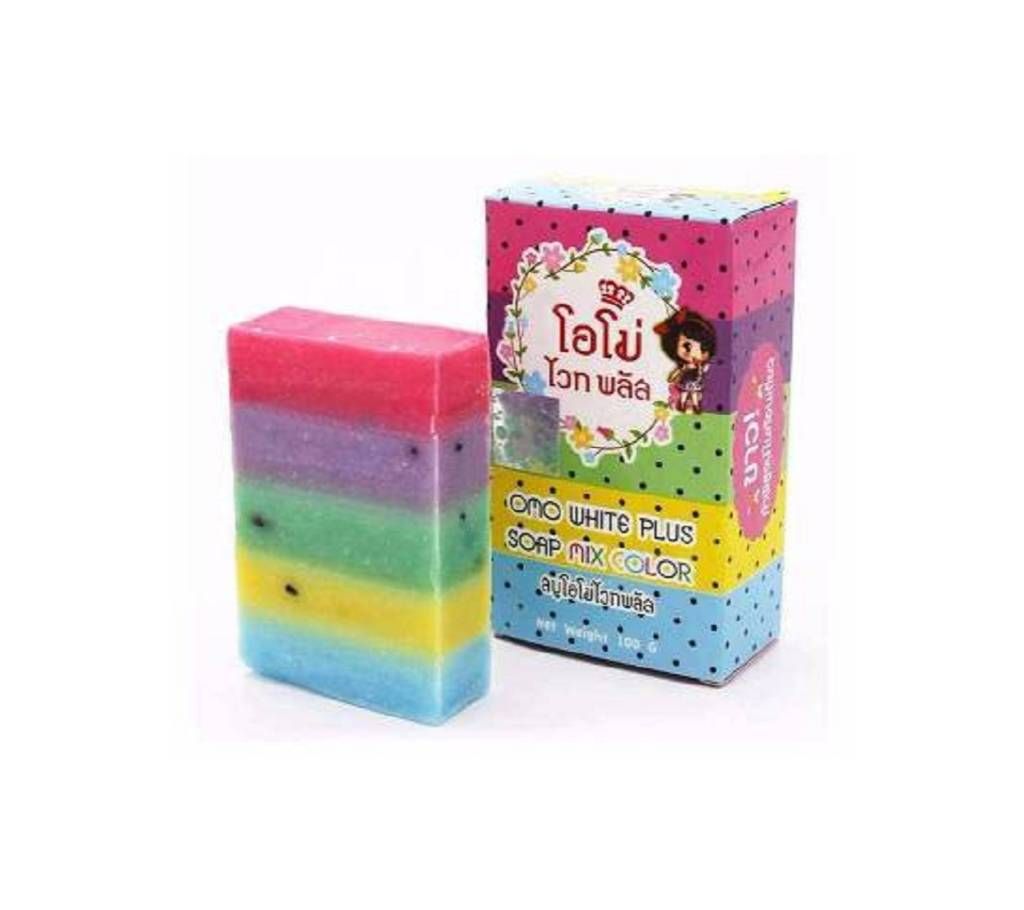 Omo White Plus Mix Color soap 100 grm Thailand
