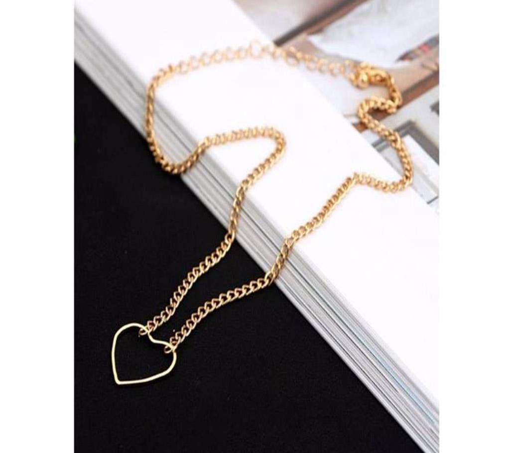 Adjustable Heart Choker Necklace For Women