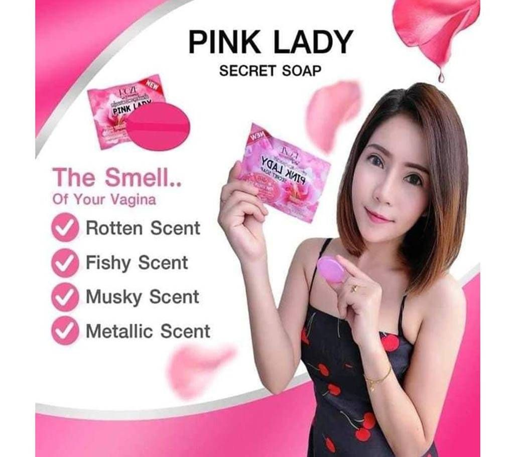 Pink Lady Secret Soap For Secret Areas - 30GM (Thailand)