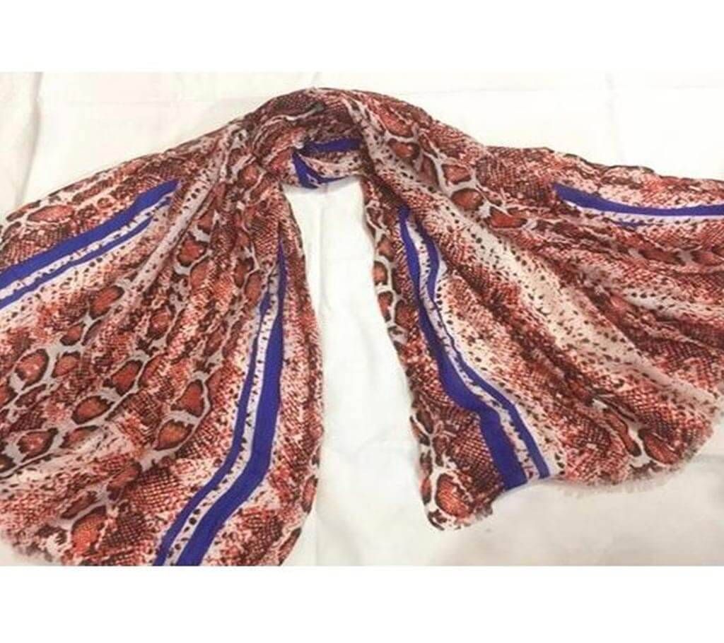 Snake Pattern - Soft China Cotton Hijab
