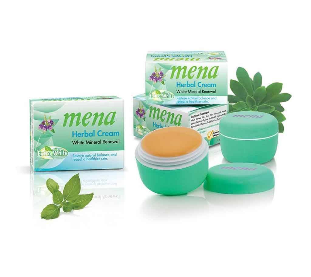 Mena Harbal Cream White Mineral Renewal