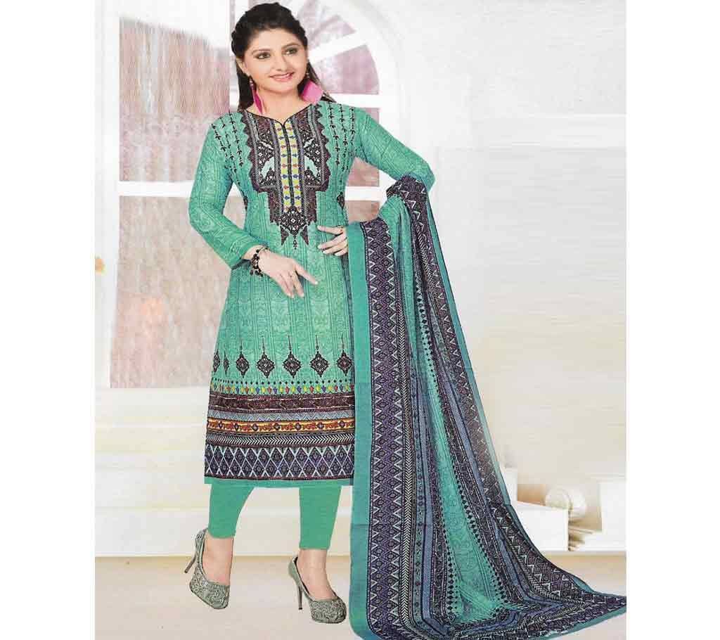  Unstiched Printed Cotton Three Piece22