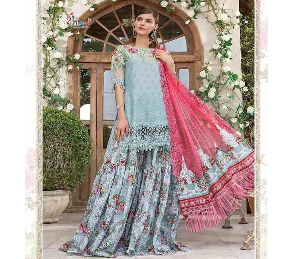 Maria.B. Lawn Collection NX Unstitched Cotton 3Pcs- 1634
