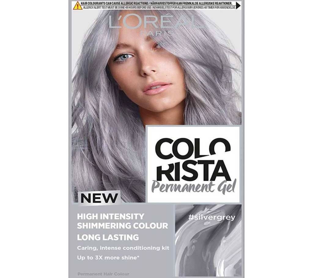 LOreal paris Colorista Permanent gel smokey grey-8.22 Oz-France