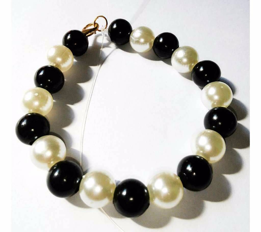 Black And White Ladies Bracelet