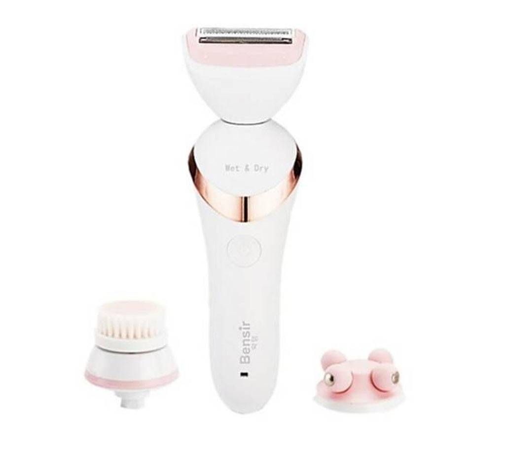 3 In 1 women shaver facial cleaner waterproof