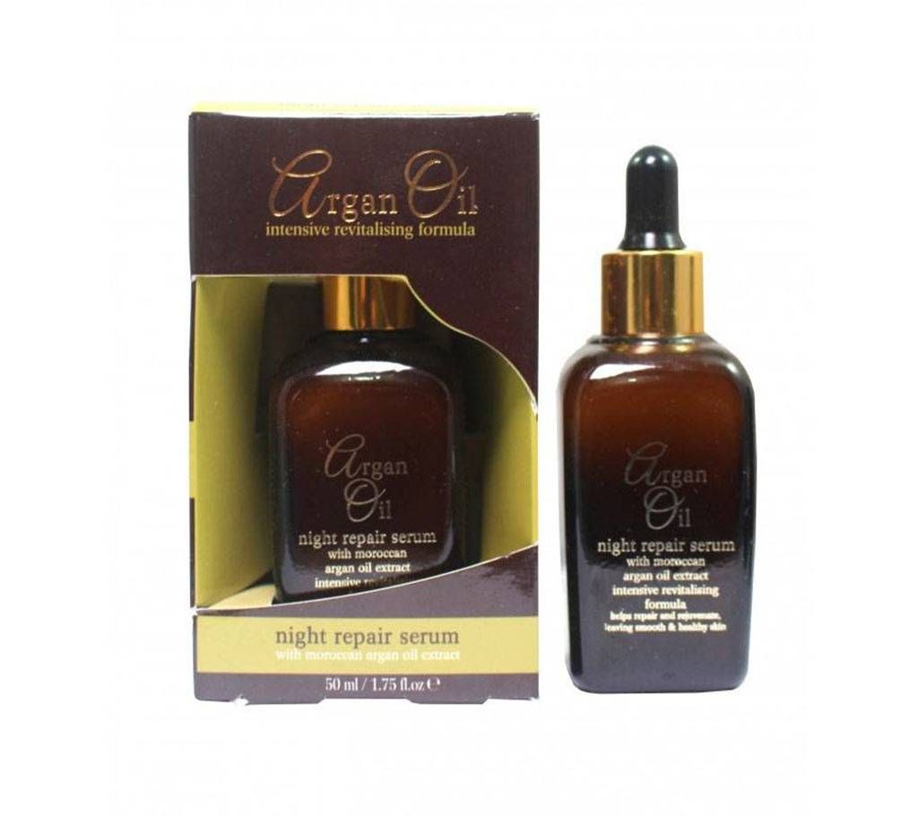 Moroccan Argan Oil Extract Night Repair Serum 50ml - UAE