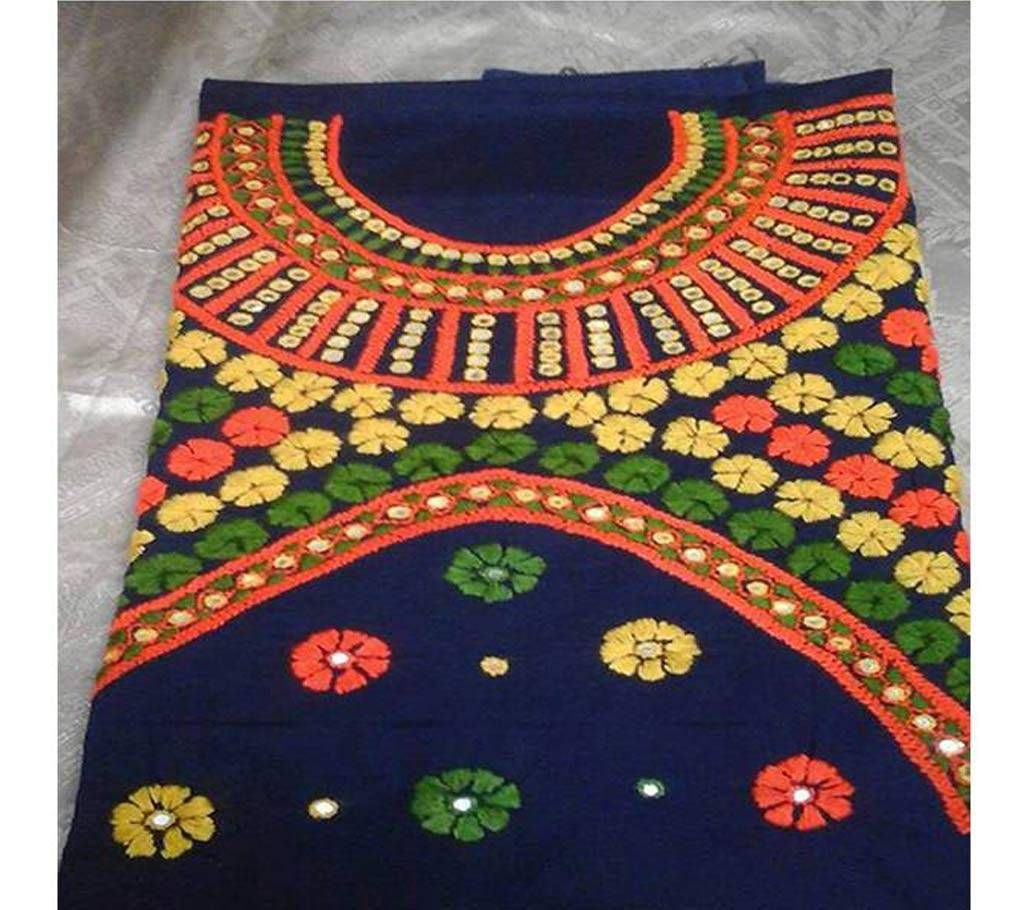 Unstitched One Piece Hand stitched Kameez