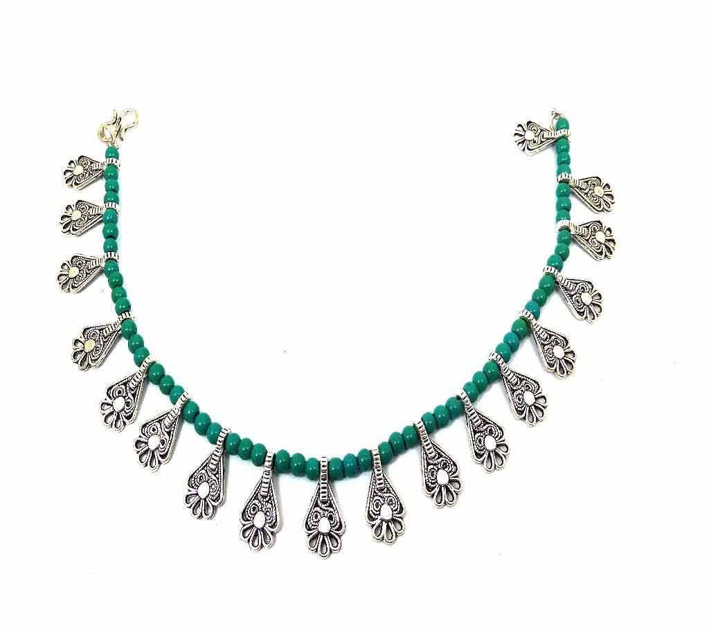 German silver plated nupur 