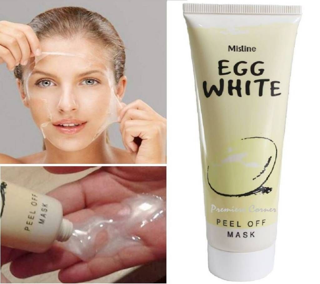 Mistine Anti-Blackheads Egg White Peel Off Mask - 50ml Thailand