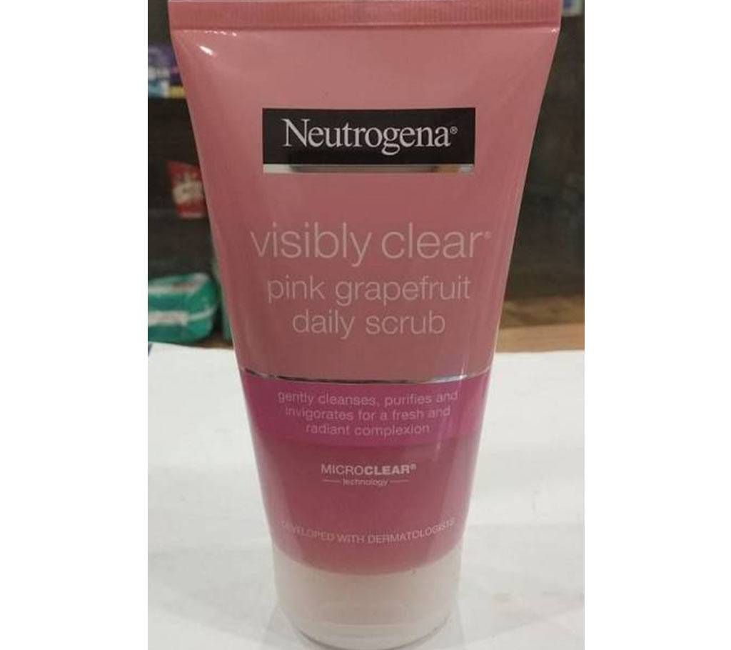 Neutrogena Visibly Clear Pink Grapefruit Daily Scrub - 150ml - UK