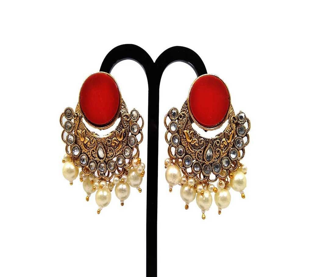 Indian Artificial Pearl Setting EARRINGS