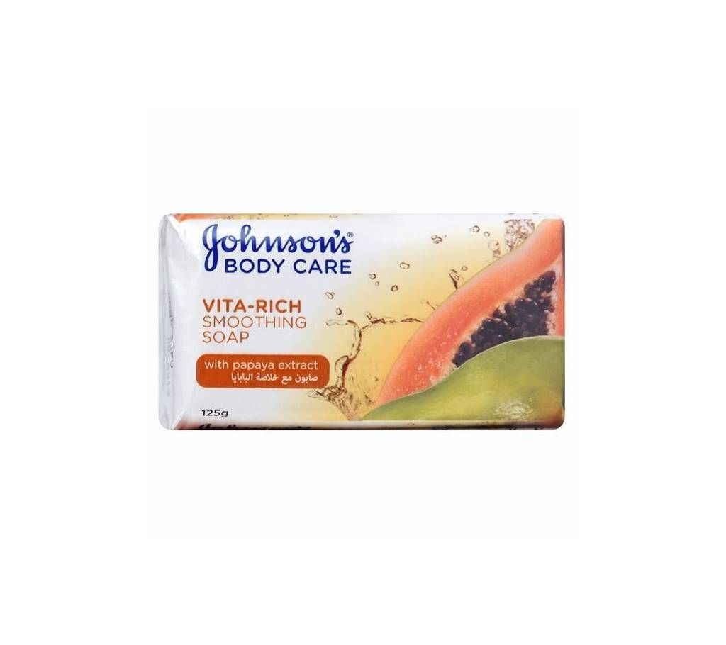 Johnson Adult Smoothing Papaya Soap - 125g DUBAI