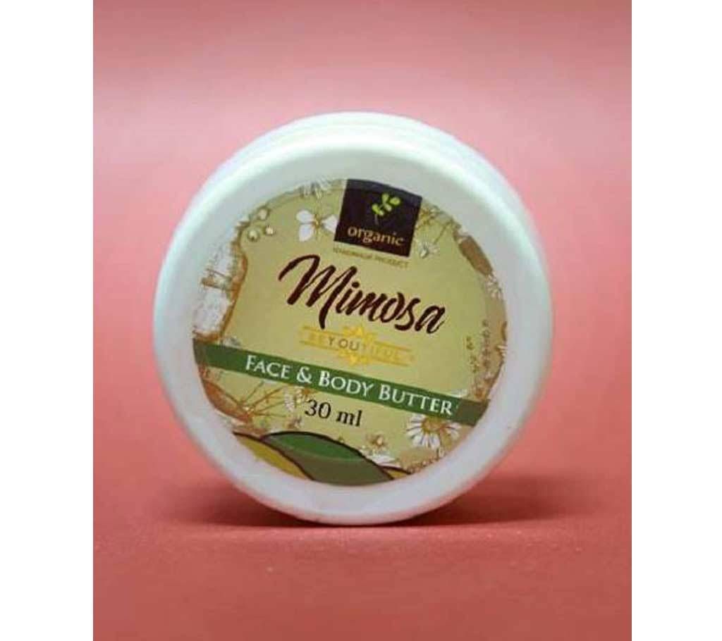 Mimosa Face and Body Butter 30 gm - Bangladesh