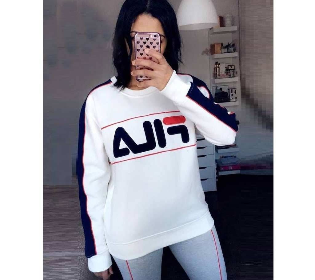 Full Sleeve Casual T-shirt for Ladies 