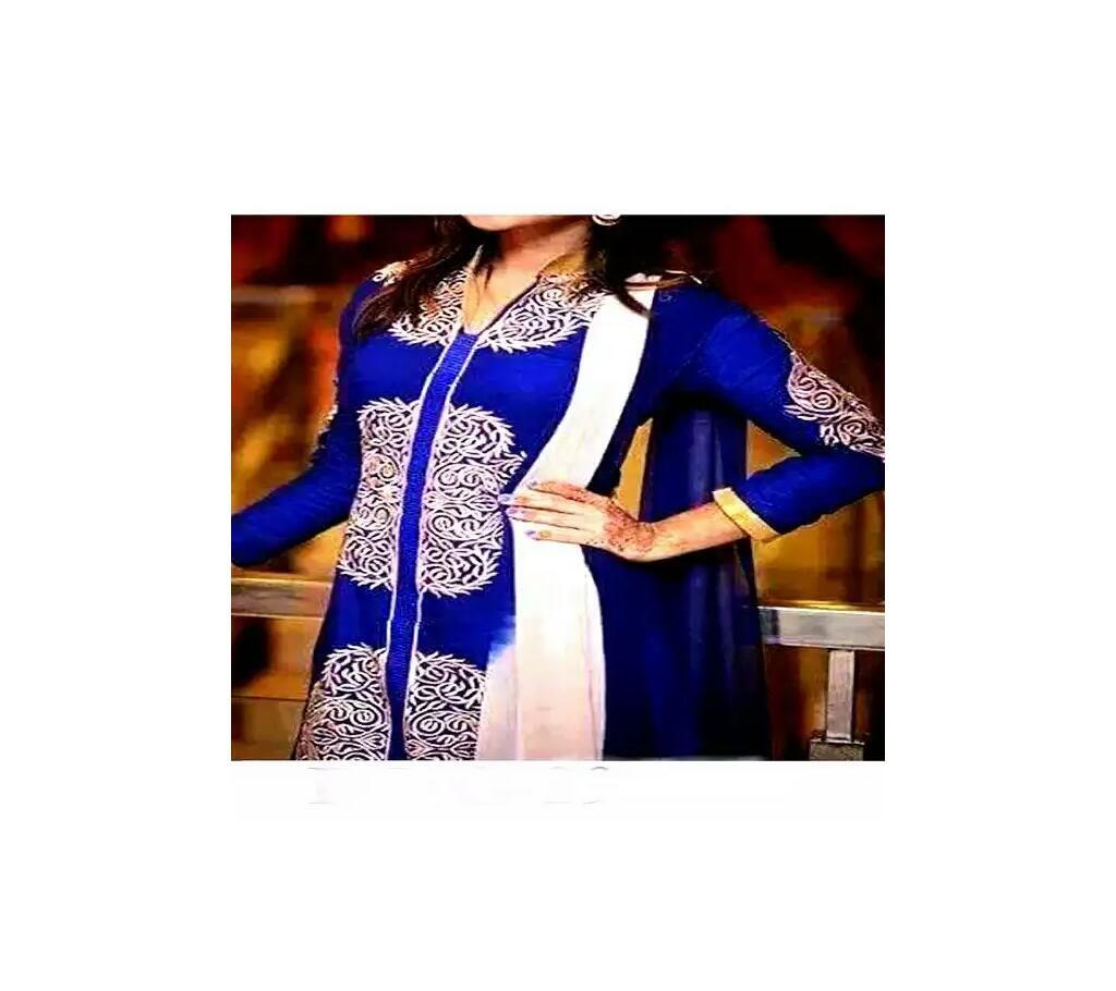 unstitched Hand BLock Print Shalwar  Kameez