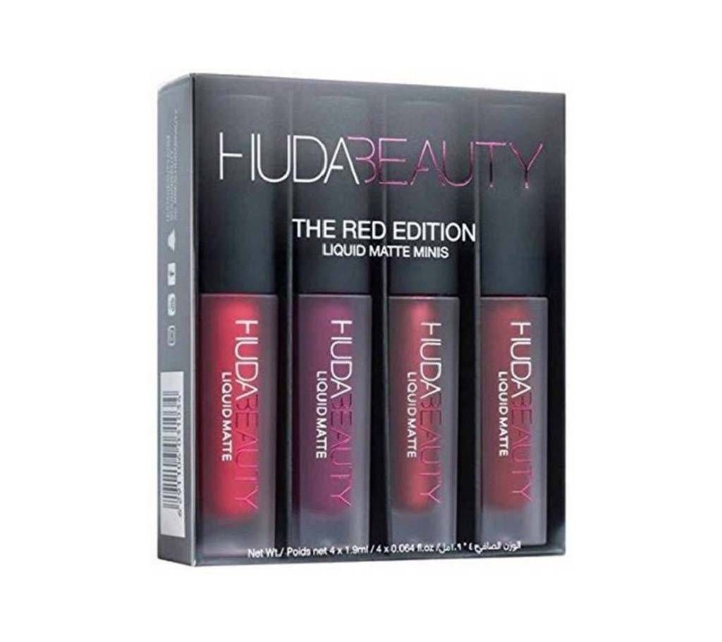 Huda Beauty Red Edition Liquid Matt Lipstick