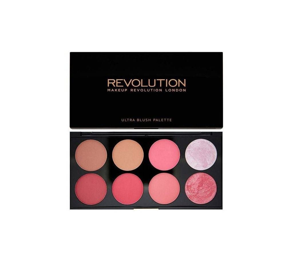 Revolution Ultra Blush Palette Sugar And Spice 8 Shade - UK 
