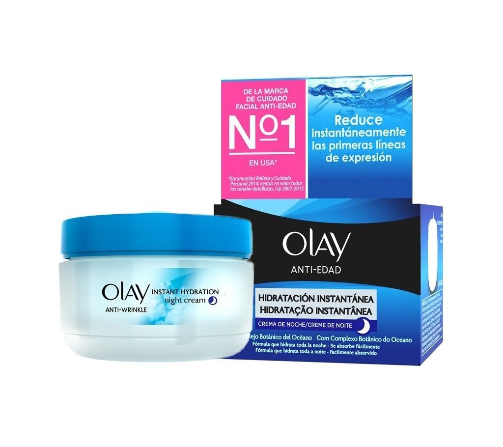 Olay Anti-Wrinkle Instant Hydration Anti-Ageing Night Moisturiser 50 ml  France