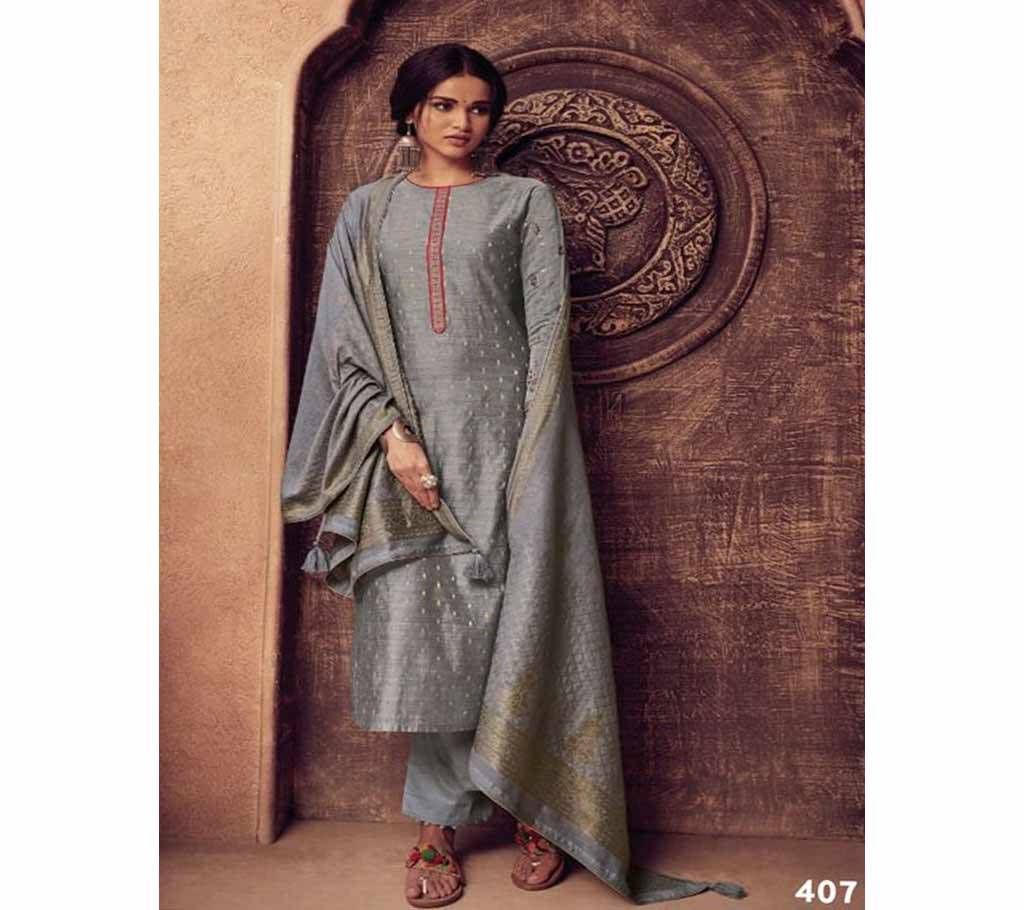 Varsha Naqashi - 407 Unstitched Suit