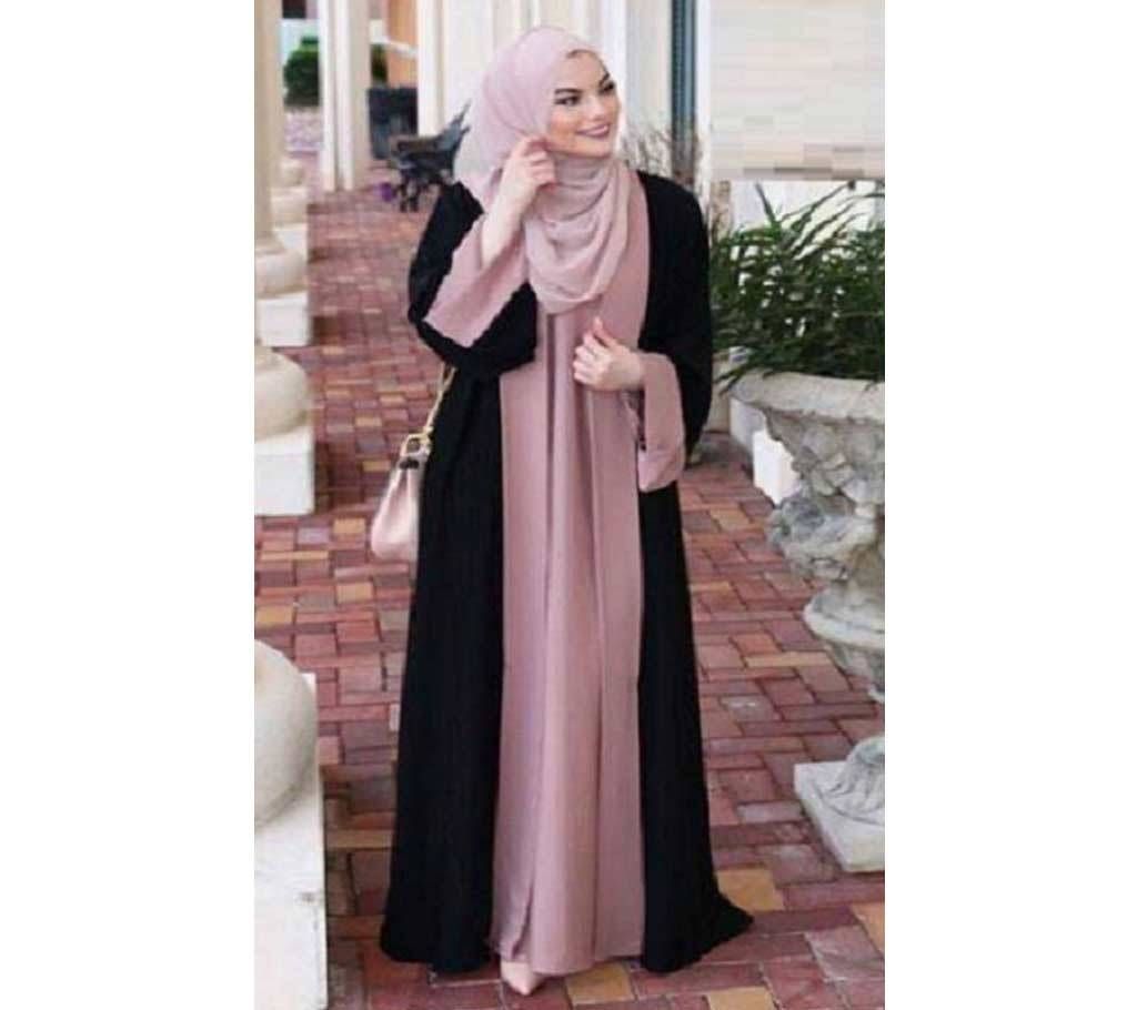 Black & Pink BMW Borka For Woman