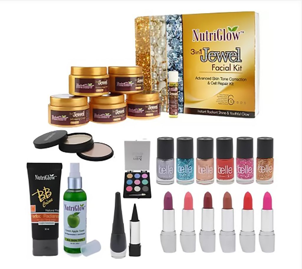 NutriGlow SET OF 1 (3-IN-1) JEWEL FACIAL KIT