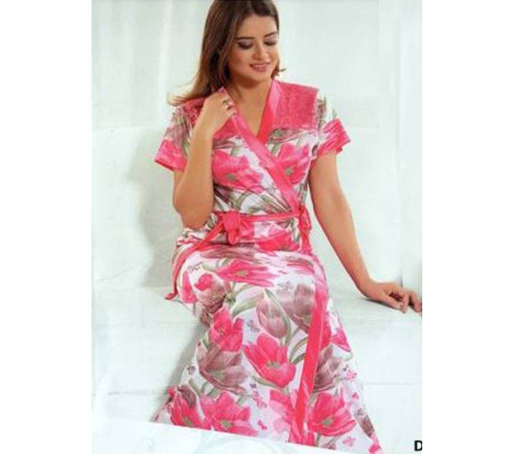 Fashionable Two Part Nighty-6243 A