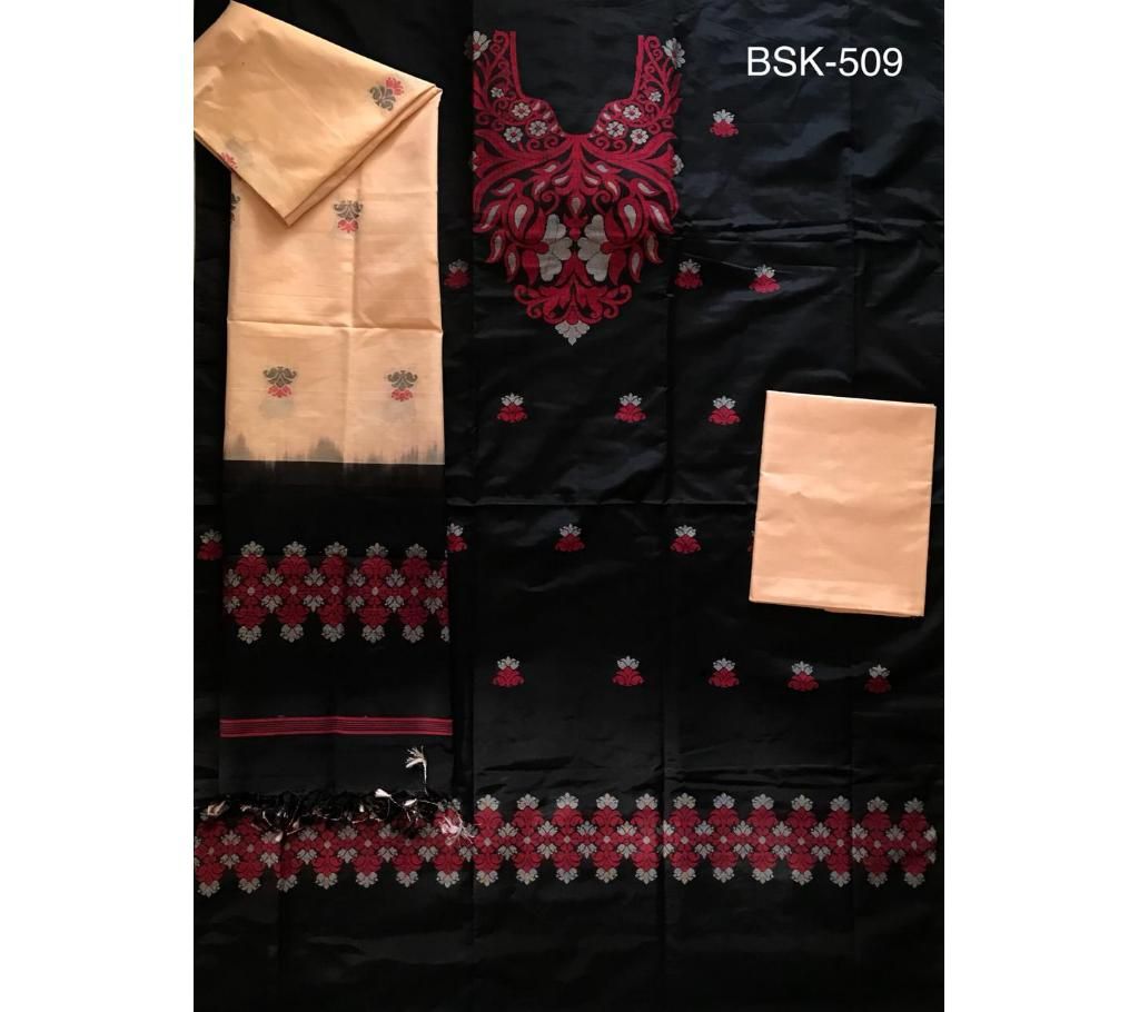 Halfsilk Jamdanee Dress