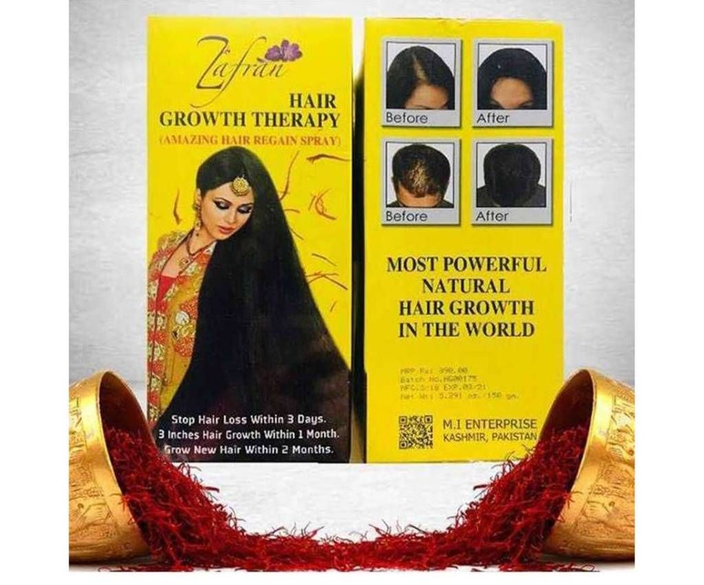 Zafran Hair Growth Therapy-150ml-Pakistan-1 Pcs